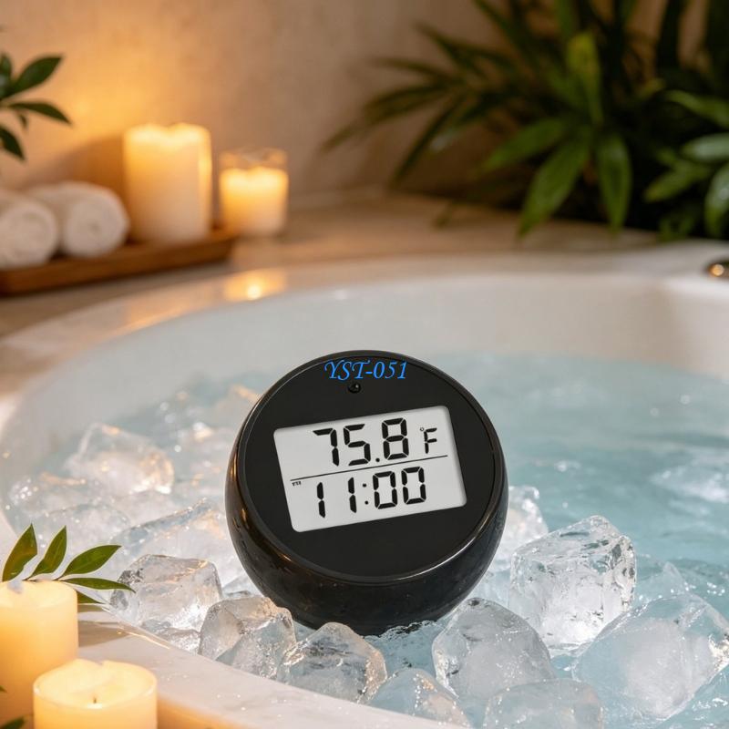 E15A Digital Bath Thermometers - Pool Alarm Float 评论和价格