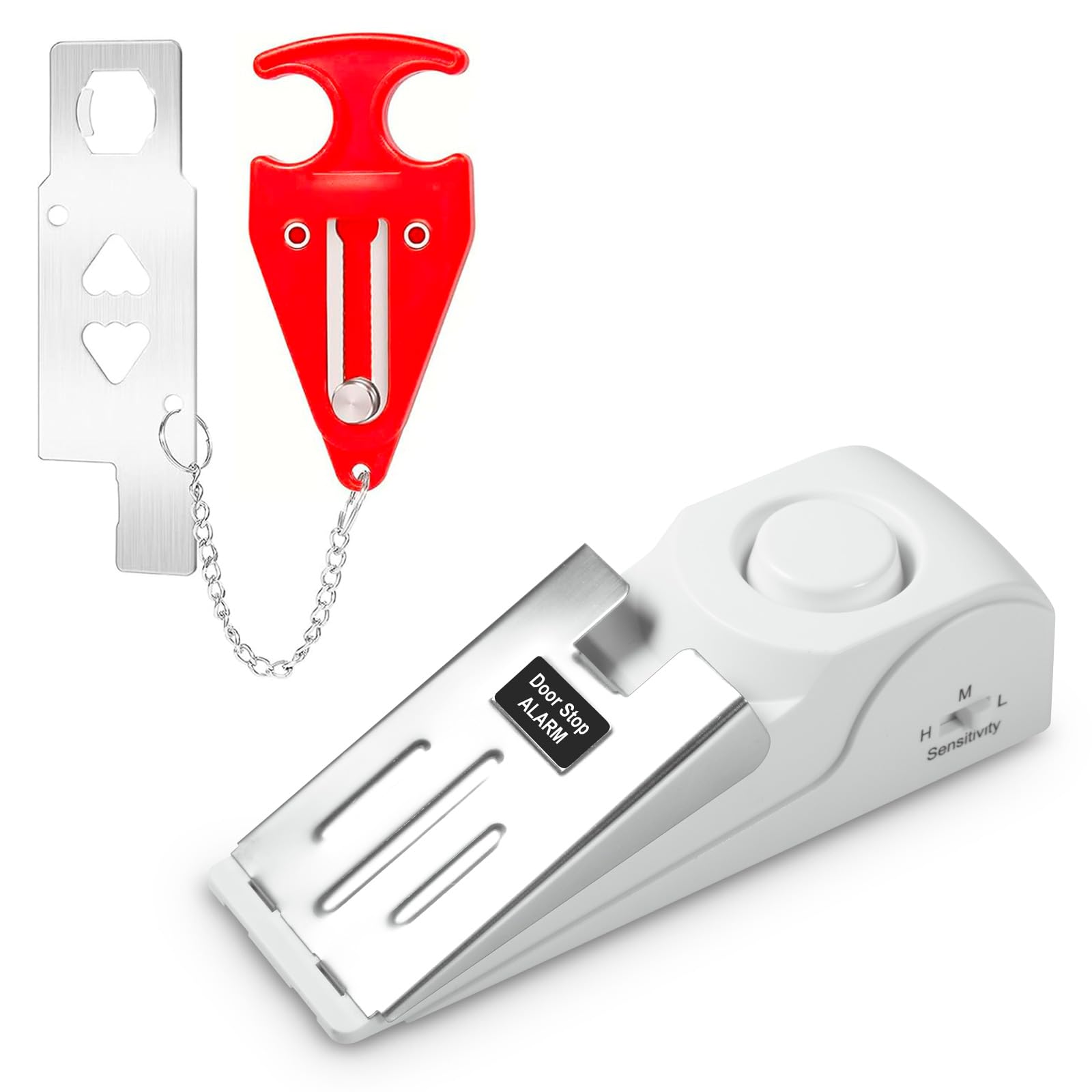 Portable Door Stop Alarm Trave - Door Stop Alarm 评论和价格