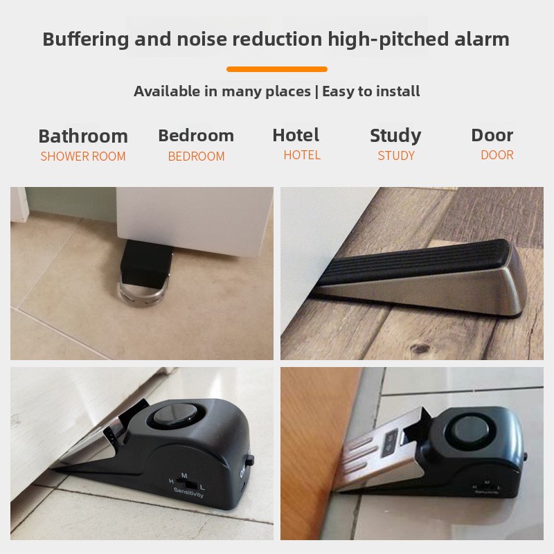 Female household door stopper, - Door Stop Alarm 评论和价格