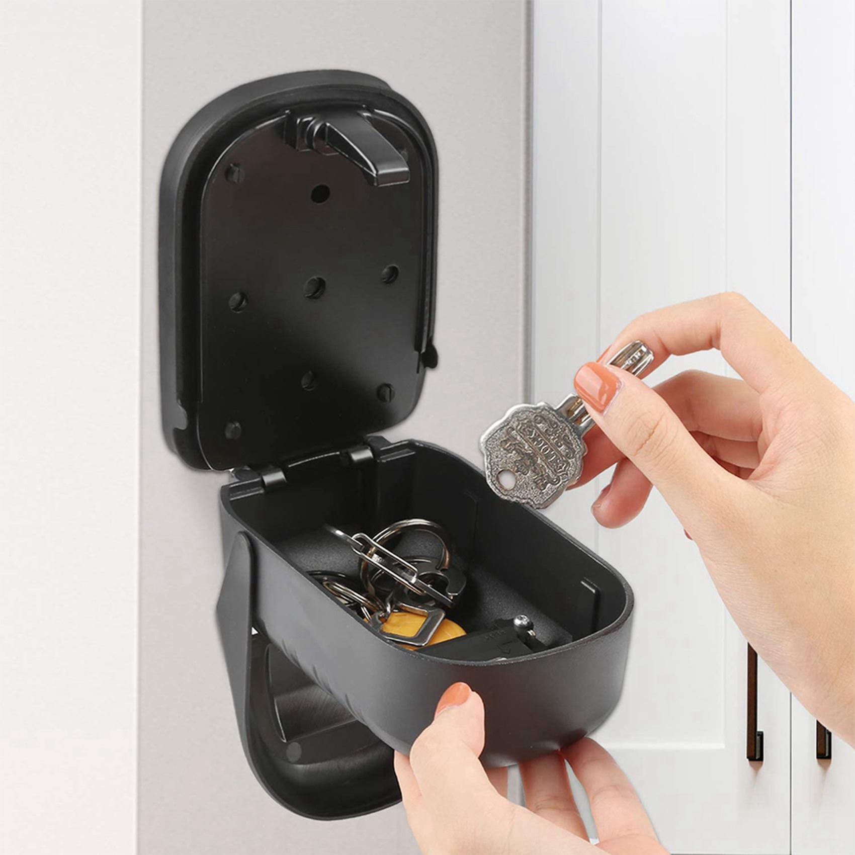 ABKN-2X Key Lock Box Wall Moun - Lockbox Key Secure 评论和价格