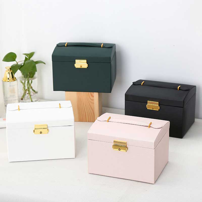 Three Drawer Handheld Jeweller - Lockbox Key Secure 评论和价格