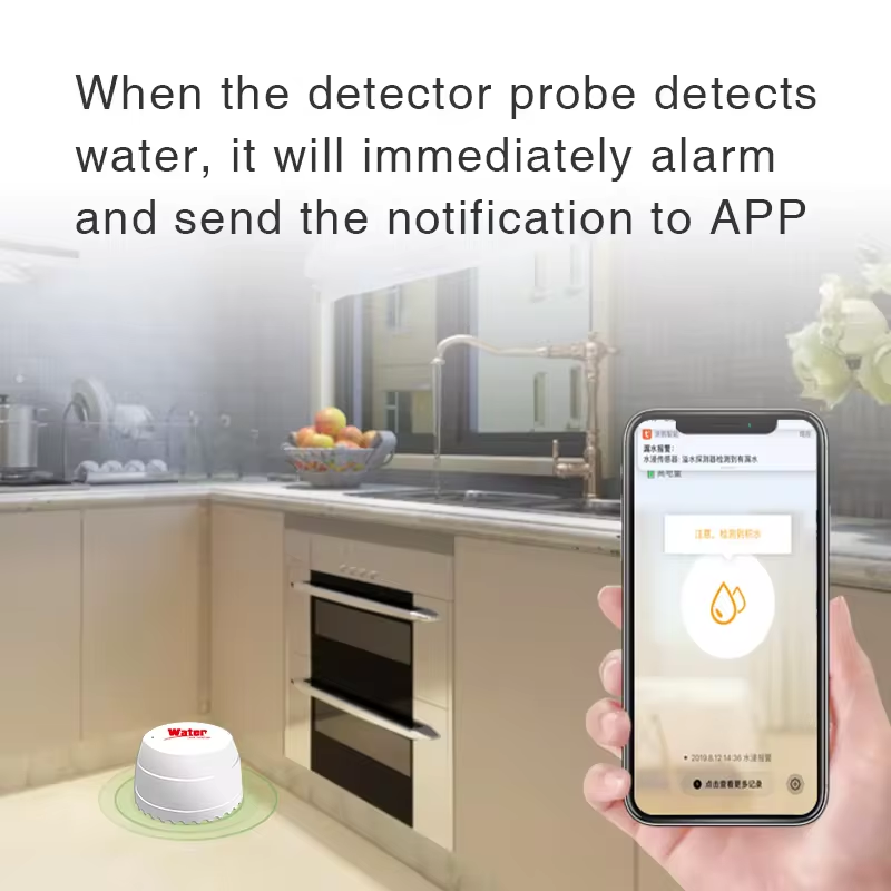 Tuya WiFi Water Leak Detector  - Water Alarm Sensor 评论和价格