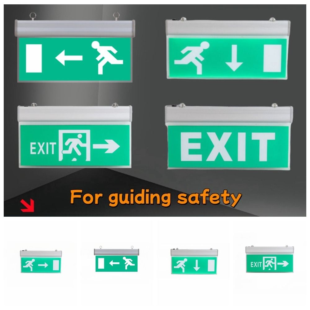 Commercial LED Emergency Sign  - Emergency Exit Sign 评论和价格