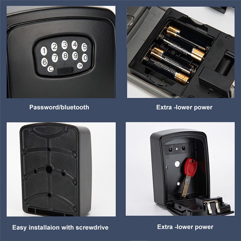 B68A TUYA Smart Key Box Blueto - Lockbox Key Secure 评论和价格