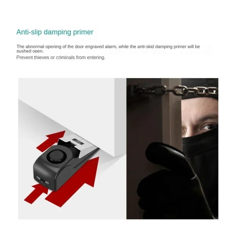 Portable Door Stop Security Al - Door Stop Alarm 评论和价格