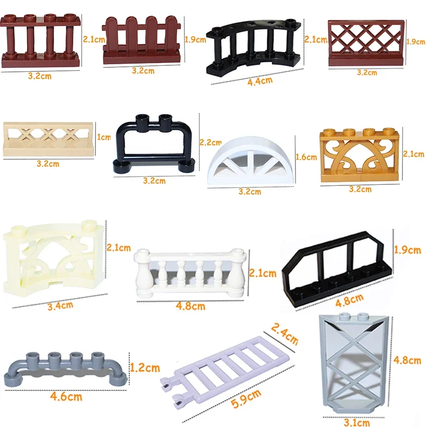 Building Block City Accessorie - Fire Escape Ladder 评论和价格