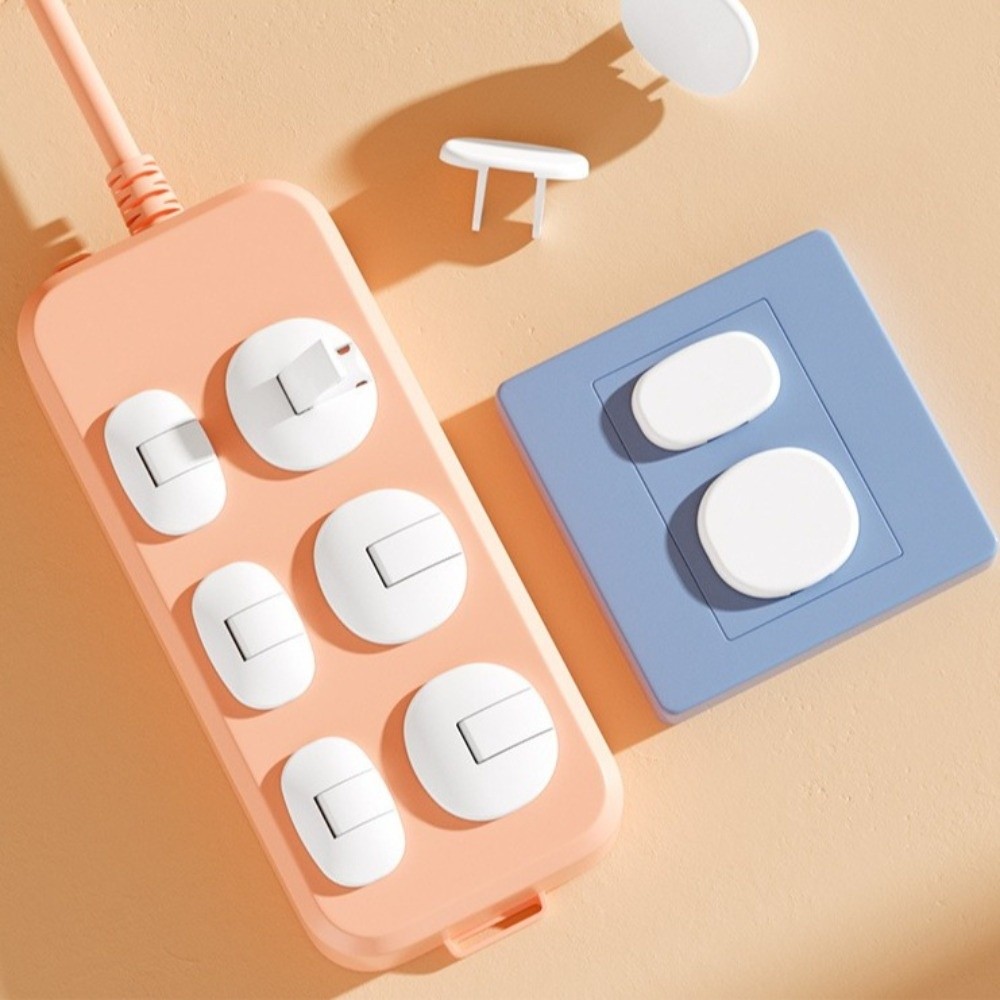 5pcs New Soft Silicone Socket  - Outlet Cover Baby 评论和价格
