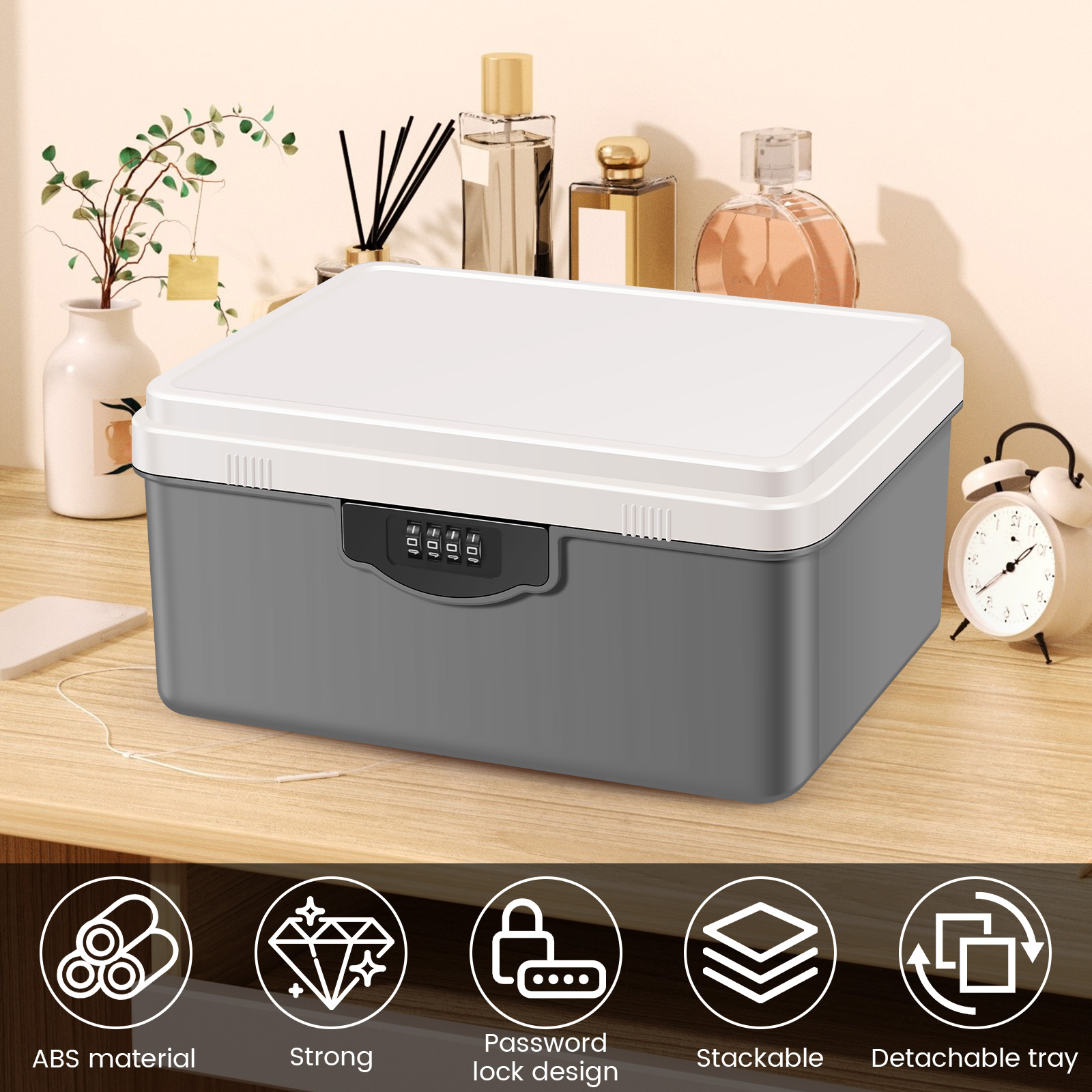 Digital Password Lock Safe Box - Medicine Cabinet Lock 评论和价格