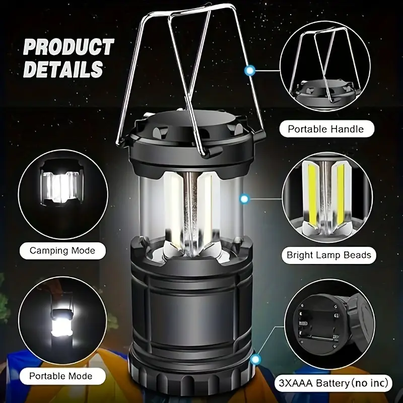 LED Camping Lantern Portable B - Power Outage Light 评论和价格