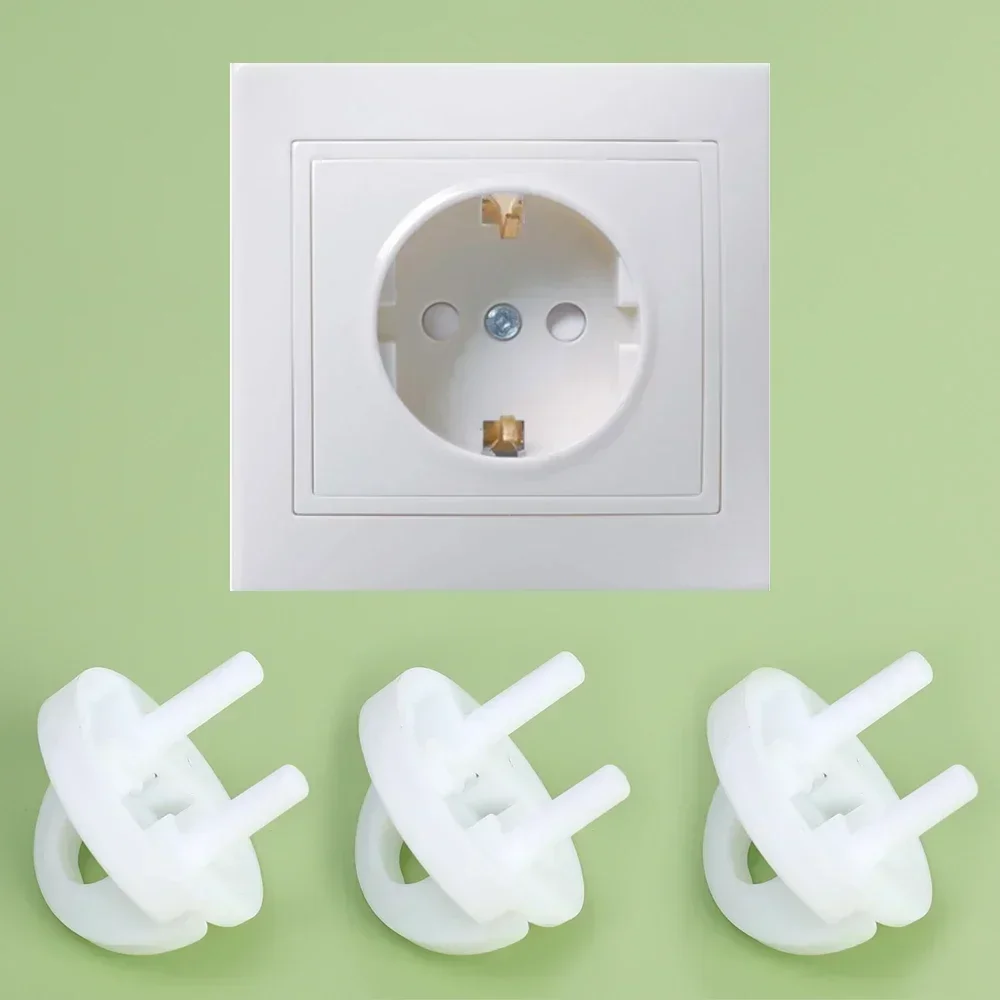 White Electrical Safety Socket - Outlet Cover Baby 评论和价格