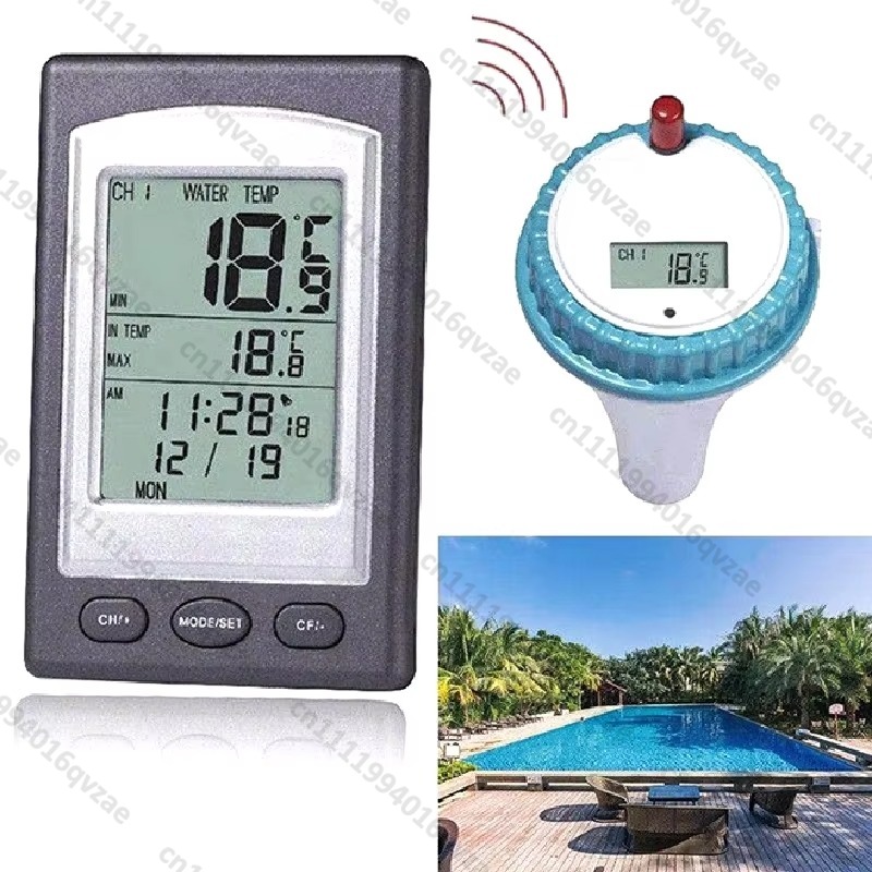 Wireless Pool Thermometer with - Pool Alarm Float 评论和价格