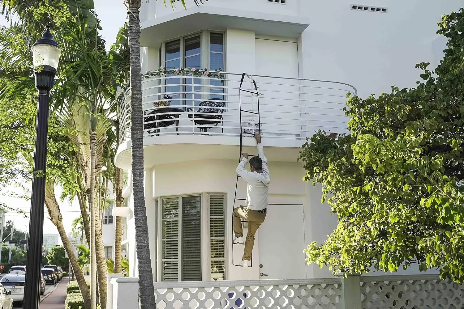 Reusable Fire Escape Ladder 3  - Fire Escape Ladder 评论和价格