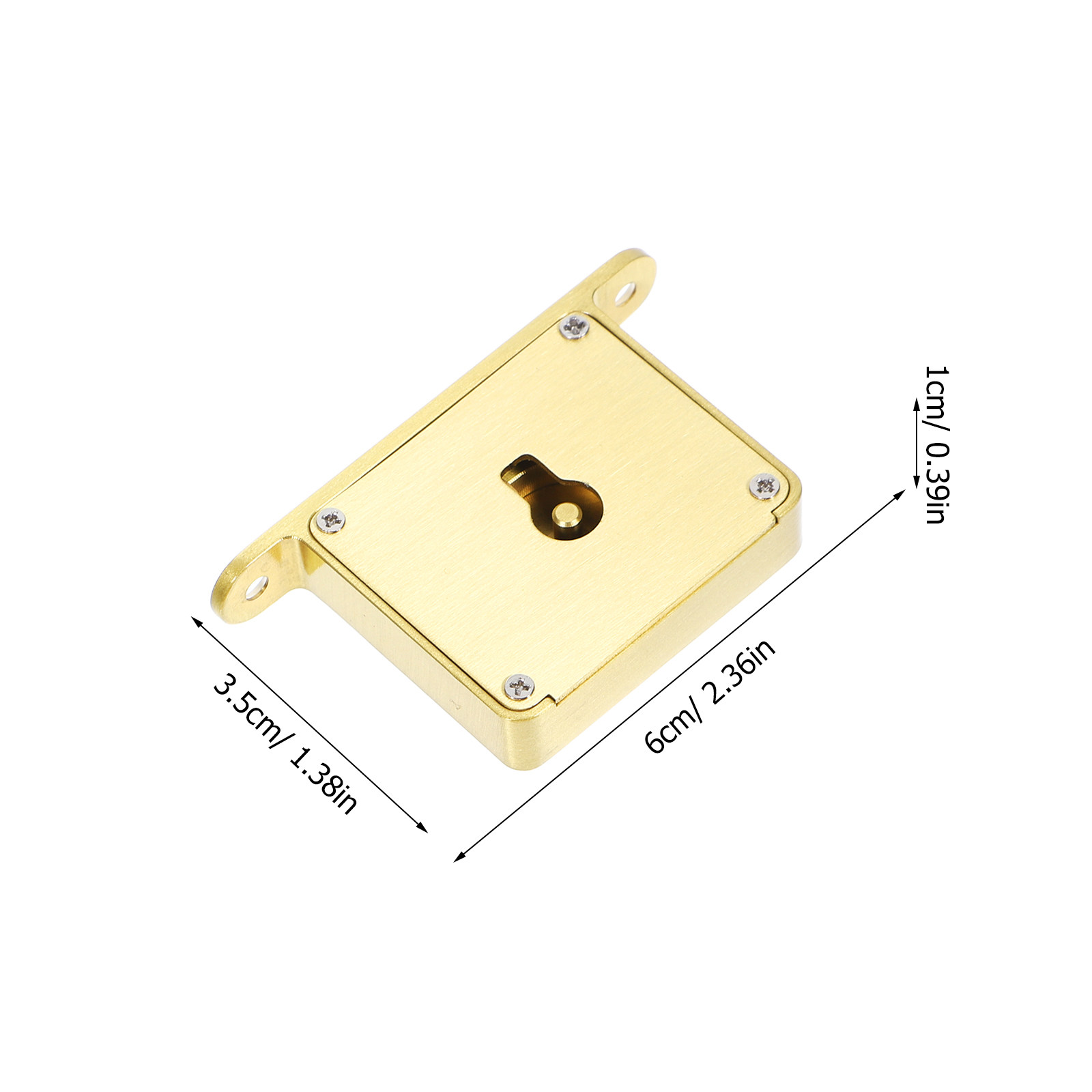 1Set Heavy Duty Brass Cabinet  - Lockbox Key Secure 评论和价格