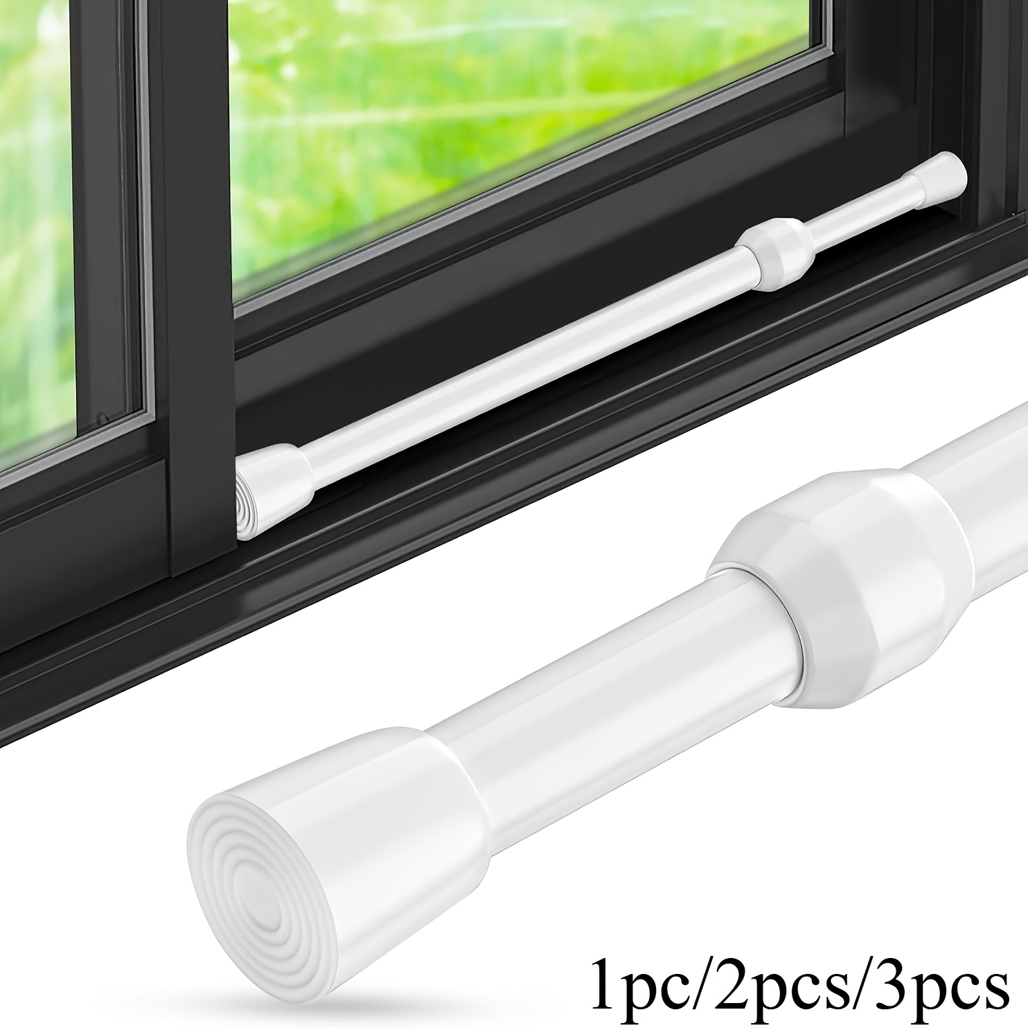 Adjustable Safety Ba Polished  - Window Lock Bar 评论和价格