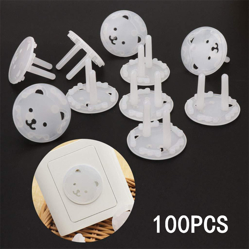10/20/50/100PCS EU Plug Baby S - Outlet Cover Baby 评论和价格
