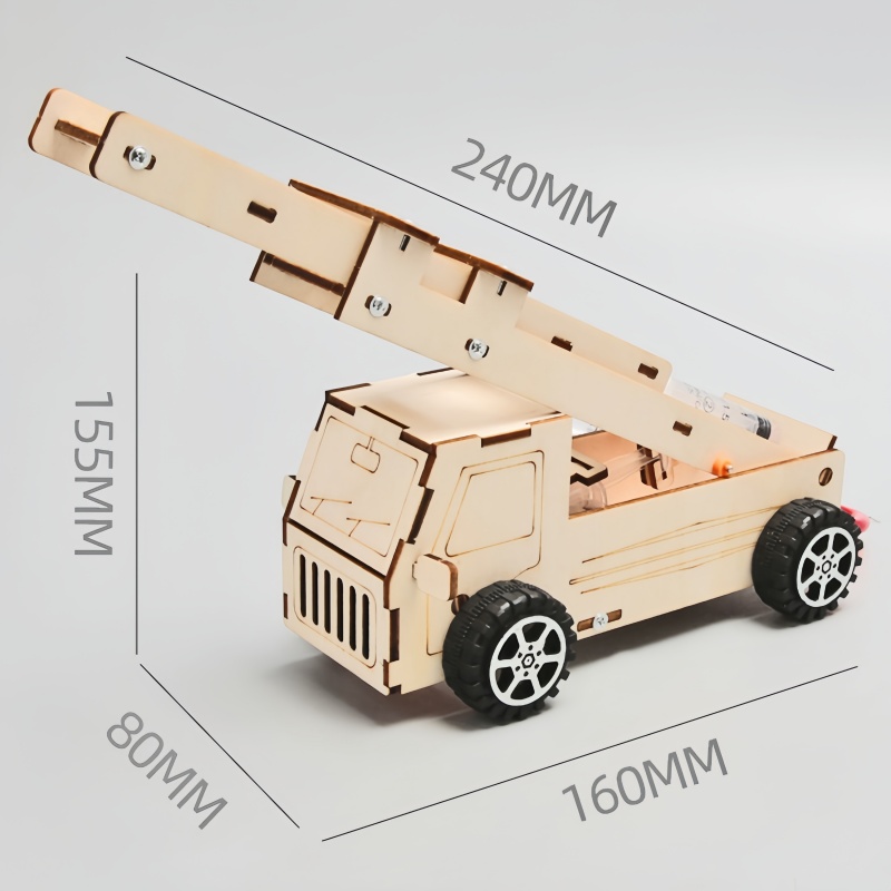DIY Wood Ladder Fire Truck Mod - Fire Escape Ladder 评论和价格