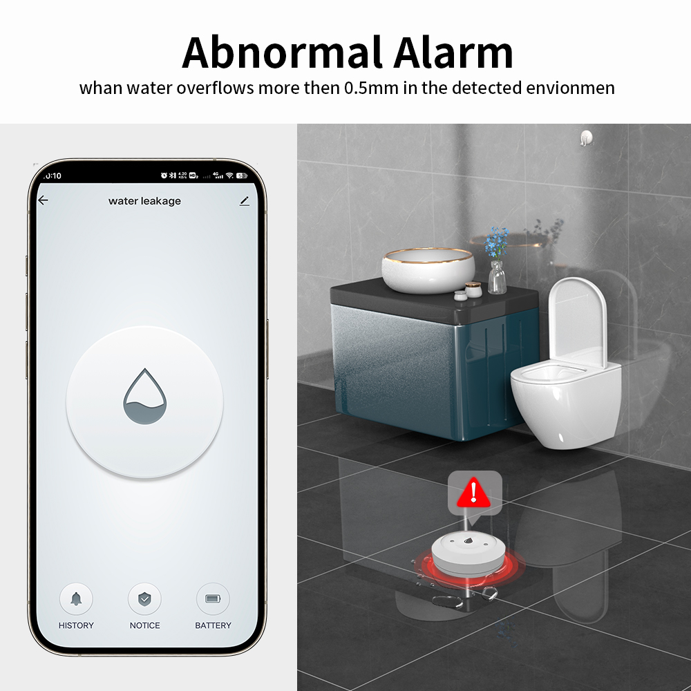 TNCE ZigBee3.0 Tuya Smart Wate - Water Alarm Sensor 评论和价格