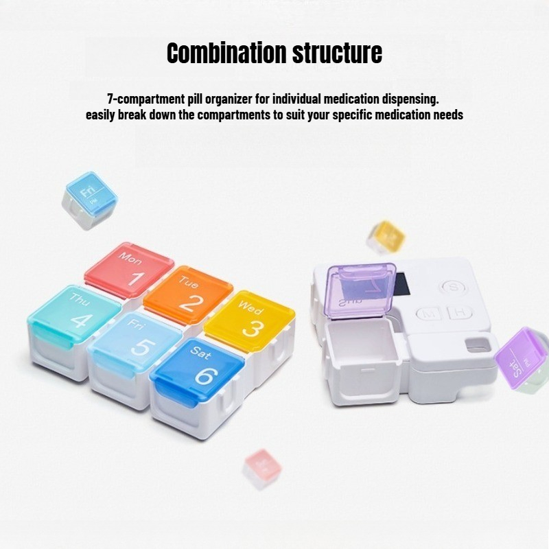 Pill Organizer with Medicine R - Medicine Cabinet Lock 评论和价格