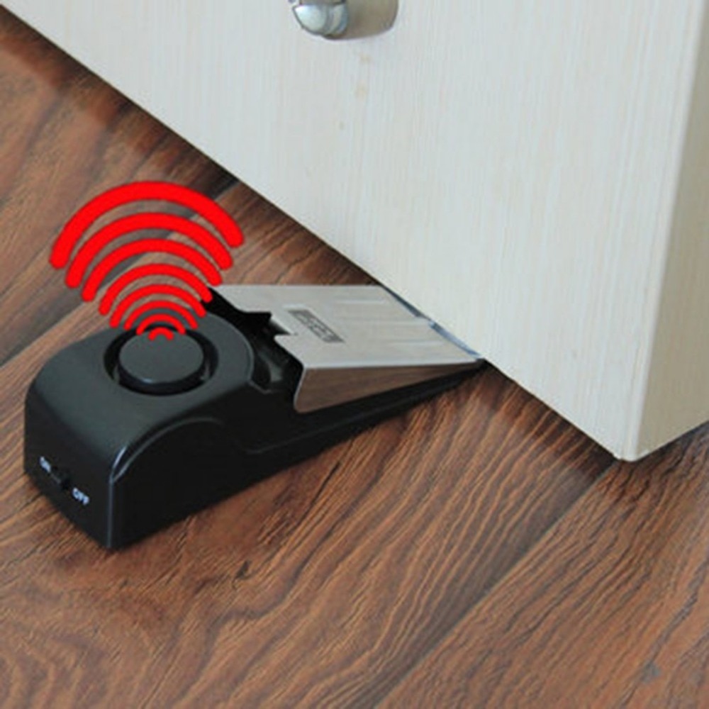 125 DB Anti-theft Burglar Stop - Door Stop Alarm 评论和价格