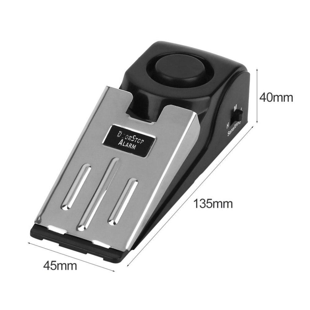 125 DB Anti-theft Burglar Stop - Door Stop Alarm 评论和价格