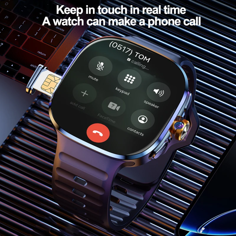 New Large Screen Smartwatch 4G - Window Lock Bar 评论和价格