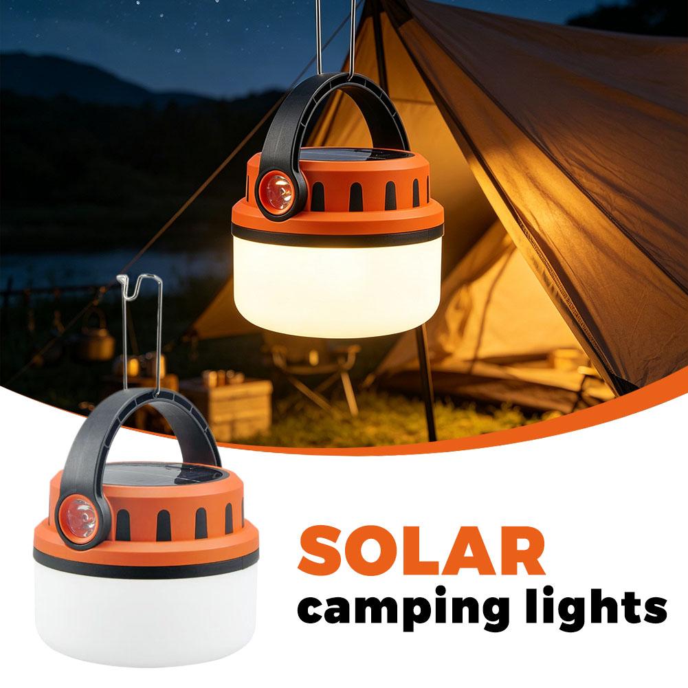 Solar Rechargeable Camping Lan - Power Outage Light 评论和价格