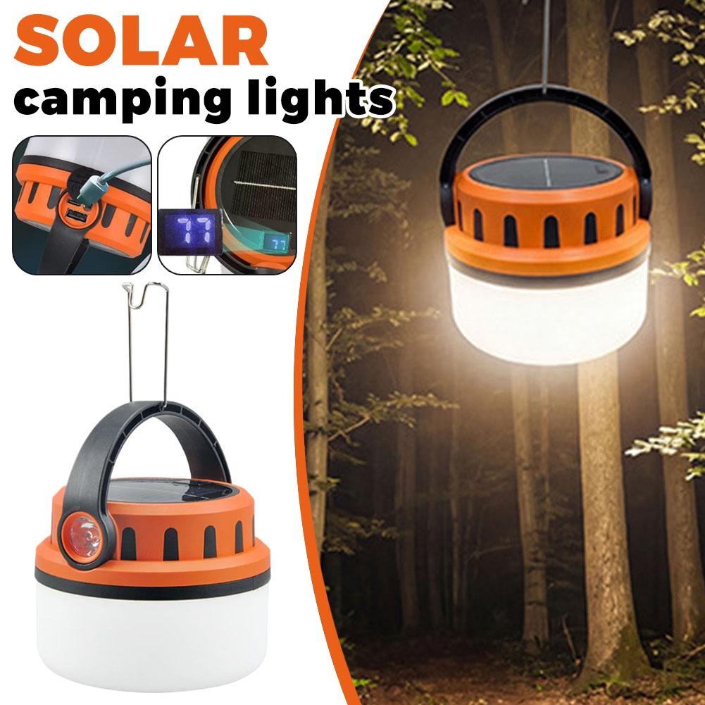 Solar Rechargeable Camping Lan - Power Outage Light 评论和价格